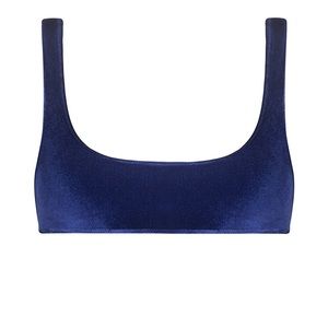 TRIANGL Swim Camille Velvet Bikini Top